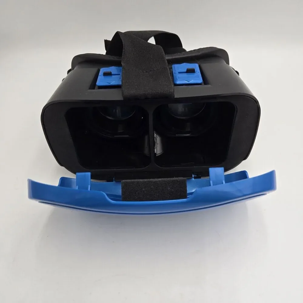 ONN Virtual Reality VR Smartphone Headset for Apple / Android Blue New Open Box
